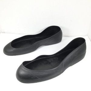 CrewGuard Men's Slip-Resistant Overshoes Black Size Large 10.5 - 12.5